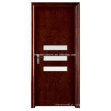 Pintura simples de madeira porta MS-110 porta da madeira contínua para quarto Interior Design